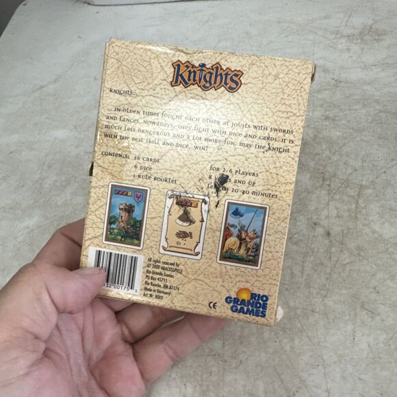 Rio Grande Cardgame Knights Box VG/EX - Picture 5 of 5